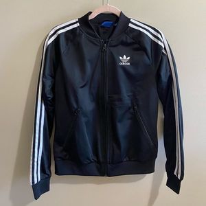 Adidas Black Varsity Jacket